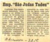 Inagurao: Papelaria So Judas Tadeu - 1955